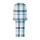 thumbnail image 5 of Puntoco Conjunto de capris de manga larga a cuadros con cuello redondo de dos piezas para mujer Puntoco Puntoco-784, 5 of 5
