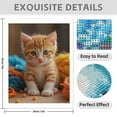 thumbnail image 3 of Diamond Art Kits for Adults - 5d Cute Ginger Kitten With Yarn Balls Diamond Painting for Adults, Diamond Art for Adults Beginners, Diamond Painting Kits for Adults for Home Wall Decor, 3 of 7