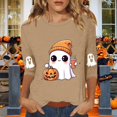 thumbnail image 2 of Bovemsi Cute Summer Tops Breathable Multi‑Holiday 3/4‑Sleeve Printed Graphic Pieces Fashion Outfits Clothes XXXL, 2 of 4