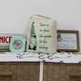 thumbnail image 6 of Parisloft Christmas Weighted Fabric Door Stop with handle - There Is No Place Like Gnome for the Holiday, Christmas Decor, 6 of 7
