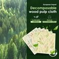 thumbnail image 3 of FUYGRCJ 6 Pack Swedish Dishcloths for Kitchen, Reusable Cleaning Paper Towels, No Odor Quick-Drying Reusable Paper Towels, Washable for Countertop Sink Kitchen, 3 of 11