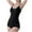 Black, variant on Gvdentm Women's Shaping Mid-Thigh Bodysuit Tummy Control Shapewear Seamless Sculpting Body Shaper Shapewear for Women(Black,XS)