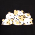 thumbnail image 3 of CafePress - Kawaii Hamster Pile T Shirt - Men's Fitted T-Shirt, 3 of 4