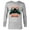 Athletic Heather, variant on Star Wars Darth Vader Halloween Afraid of the Dark Side - Long Sleeve T-Shirt for Men - Customized-White