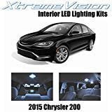 XtremeVision Interior LED for Chrysler 200 2015+ 11 pcs Cool White Interior LED Kit + Installation Tool