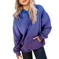 thumbnail image 3 of Girls Pullover Hooded Sweatshirt Long Sleeve Cute Loose Fit Casual Top For Teen Youth Kids With Cozy Soft Fabric, 3 of 4