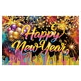 thumbnail image 2 of New Years Banners 2026 Decorations Banner Colourful Banner Fabric Happy New Years Background Banners for New Year's Event Decorations Festive Decorations Party Decorations Decorative Party Items, 2 of 9