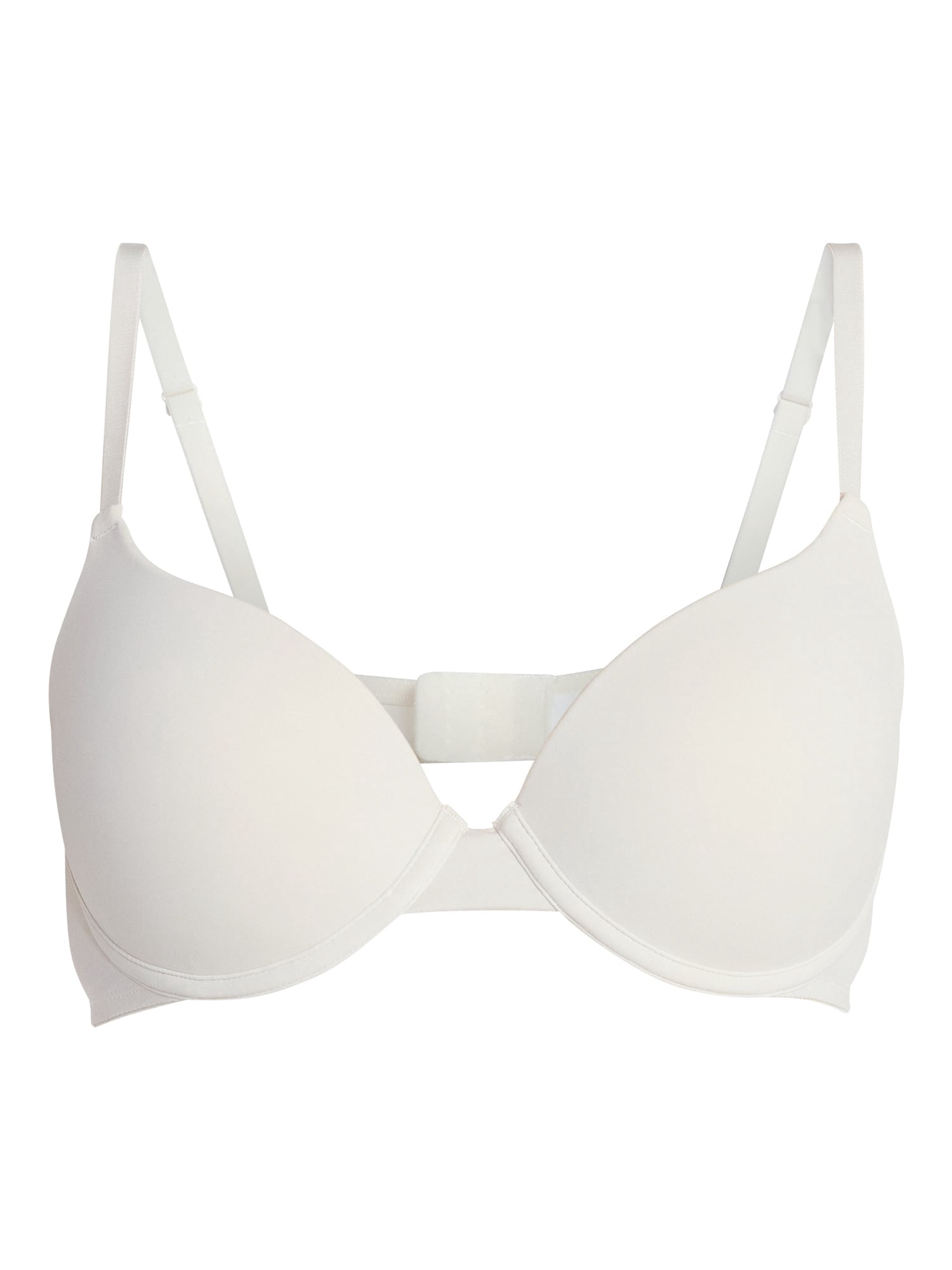 No Boundaries Women’s Smooth Micro Push Up Bra, Sizes 34AA-42DD