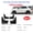 GLE Without pedals1, variant on FOR Benz GLE Class W166 GLE350 GLE300 GLE450 Car Mudflaps Fender Mud Flap Guards Splash Mudguard Car Accessories 1set 4pcs