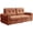 Orange, variant on QuzyAor 77" Queen Size Sofa Bed,Convertible Sofa Bed with USB Port Cupholders, with Comfort Upholstered, for Living Room Bedroom Apartment (Light Brown,Chenille)