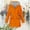 winter coats for women-Orange, variant on Plus Size Winter Coats for Women Solid Color Rain Jacket Outdoor Hooded Windproof Loose with Pocket Coat Brown