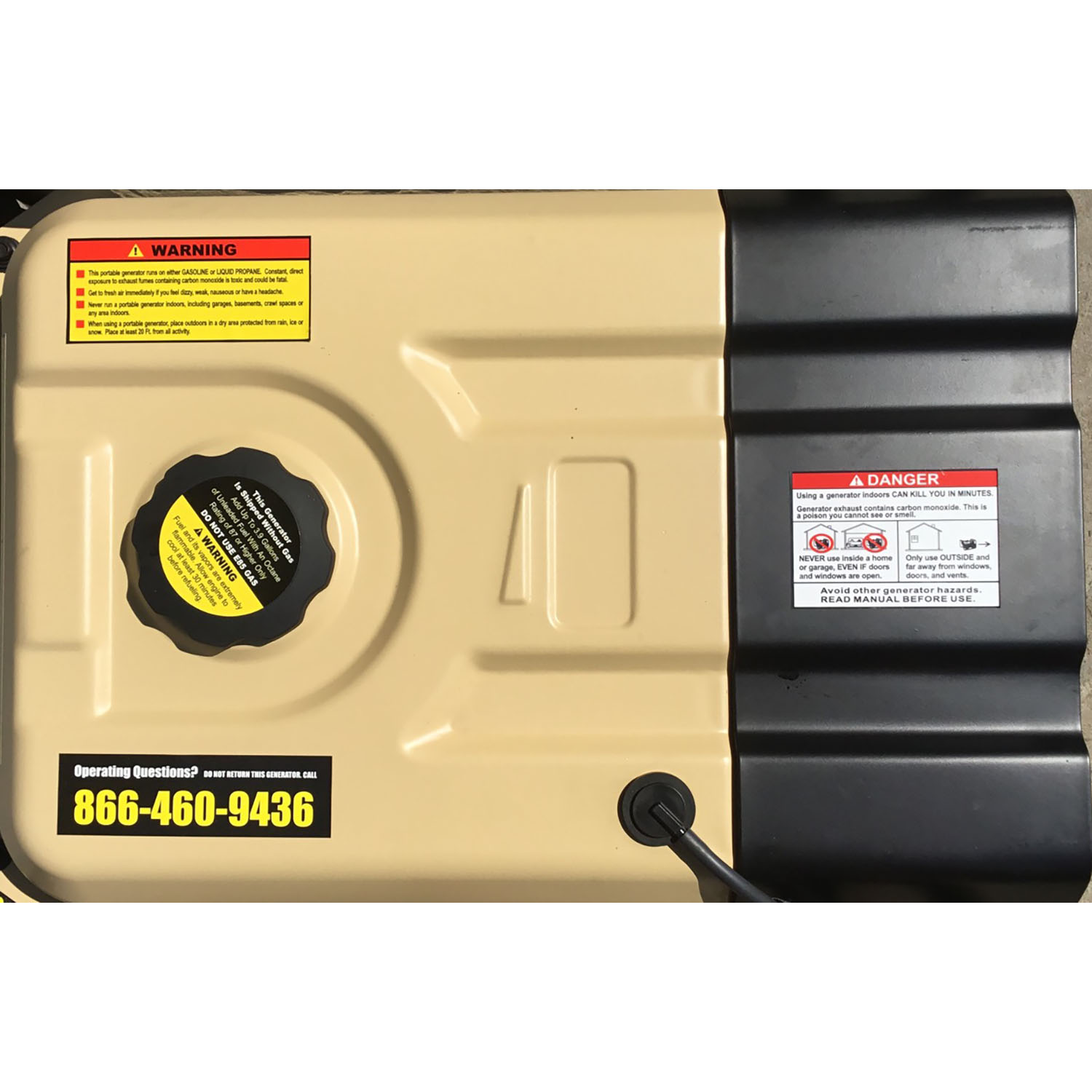 Sportsman Sandstorm Gasoline 4000 Watt Portable Generator - Not CARB Approved - image 3 of 8