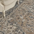 thumbnail image 2 of Nourison Concerto Center Medallion Indoor Rug Beige Grey 10' x 14', 2 of 10