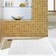 thumbnail image 5 of Injueey Alfombrilla para suelo de baño, diseño de guijarros, alfombra cuadrada antideslizante, ducha de baño, bañera, almohadilla de PVC, Type4 NO4 Injueey HA000443-02B, 5 of 6