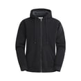 thumbnail image 3 of Victory Outfitters Men's Sherpa Lined Zip Up Fleece Hoodie - Black - 4XL, 3 of 7
