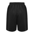 thumbnail image 2 of Yruioon Kids Boys Girls Solid Color Athletic Shorts Quick Drying Running Basketball Gym Shorts Black 26, 2 of 5