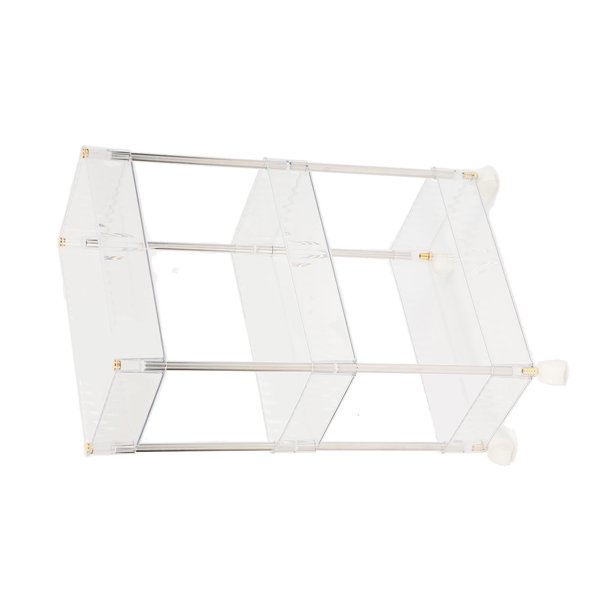 Mobile Shelving Unit Kitchen Storage Rack Cart Multifunctional 3 Layers