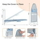 thumbnail image 2 of Tabla de planchar de pared KINGBOARD Compact con soporte para plancha, 2 of 7