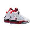thumbnail image 3 of Jordan MENS Air Jordan 5 "Fire Red - Black Tongue (2025)" HQ7978 101 from Stadium Goods, 3 of 8