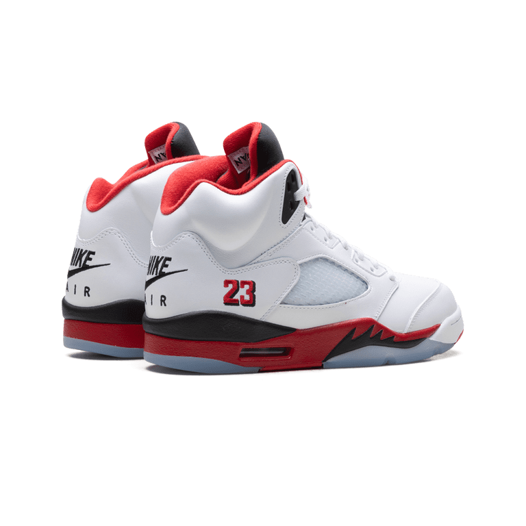 Jordan 5 Retro Fire Red Black Tongue (2025). SIZE 9 - HQ7978-101 s-l400.jpg main image 2