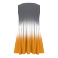 thumbnail image 4 of Plebaso V Neck Tank Tops for Women Gradient Color Ruffle Shirts Flowy Sleeveless Womens Summer Blouses, 4 of 5