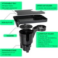 thumbnail image 5 of Seven Sparta Car Cup Holder Expander Insert with Food Tray Adjustable Base Dining in Car, 5 of 8