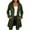 GreenB, variant on HBGVBA Womens Winter Coats,Plus Size Warm Jackets for Women,Women's Solid Color Double Breasted Pocketed Windproof Hooded Jacket with Waist Bag Fashion Outerwear