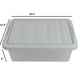 thumbnail image 3 of Ucake Caja de almacenamiento de plástico de 14 cuartos de galón, contenedor de almacenamiento transparente con tapa, 2 paquetes, 3 of 5