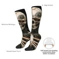 thumbnail image 4 of Xecao Cyber Skeleton With Tattoos Print Compression Socks for Both Men And Women for Running, Travel, Flight, Nurse, 4 of 6
