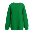 thumbnail image 4 of BODOAO Oversized Sweatshirt for Women Oversized Solid Color Pullover Loose Casual Zipper Sweatshirts Loose Fit Casual Long Sleeve Sweatshirt Comfy Fall Winter Outfits Clothes 2025 Fashion Green M, 4 of 5