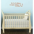 thumbnail image 3 of Nursery Décor To Go to Sleep I Count Antlers Wall Decals Vinyl Sticker, 23x8-Inch, Orange, 3 of 3