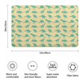thumbnail image 3 of LightYellow Green Dinosaurs Silhouettes Pattern Bathroom Rugs Mat,Non Slip Microfiber Bathroom Rug,Rubber Backing,Soft Bathroom Mats for Bathroom Floor,Tub and Shower,20x32in(50x80cm), 3 of 5