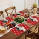 thumbnail image 5 of Christmas Table Mats Set of 4 Holiday Placemats Festive Dining Decor for Kitchen Table Runner Seasonal Party Dinnerware Protective Heat Resistant, 5 of 6