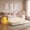 White, variant on Twin Daybed with Trundle,Metal Sofa Bed Frame with LED Lights & Storage Drawers for Living Room Bedroom,White