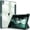 dark green, variant on Timoom Slim Case for iPad Air 5th Generation (2022) / iPad Air 4th Generation (2020) 10.9 Inch - [Built-in Pencil Holder] Shockproof Cover with Clear Transparent Back Shell