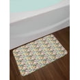 thumbnail image 2 of Tropical Bath Mat, Animals from Exotic South America Armadillo Sloth Anteater Capybara Seal Toucan, Plush Bathroom Decor Mat with Non Slip Backing, 29.5" X 17.5", Multicolor, by Ambesonne, 2 of 2