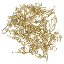 Zehuanyu  200 Pcs Curtain Butterfly Hook Shower Walled Clothes Hangers Press Golden