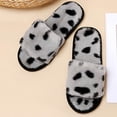 thumbnail image 5 of Christmas Slippers House Shoes for Women Fluffy Soft Cozy Bedroom Cartoon Plush Cute Slippers for Indoor Outdoor Use, 5 of 7