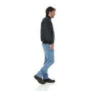 Mens MA-1 Flight Bomber Pilot Jacket-MA1-Blk-XXL