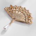 thumbnail image 1 of Mujer Broche Pins ShuxiuWang Estilo chino Fan Pin Pin de solapa Pin de seguridad, 1 of 1