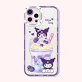 thumbnail image 1 of Funda de teléfono de silicona Kuromi Pachacco para iPhone 14 Pro Max 13 12 Mini 11 Pro XR XS X 8 7 6 6S Plus SE 2020, funda trasera suave y transparente xuanjing  unisex, 1 of 2
