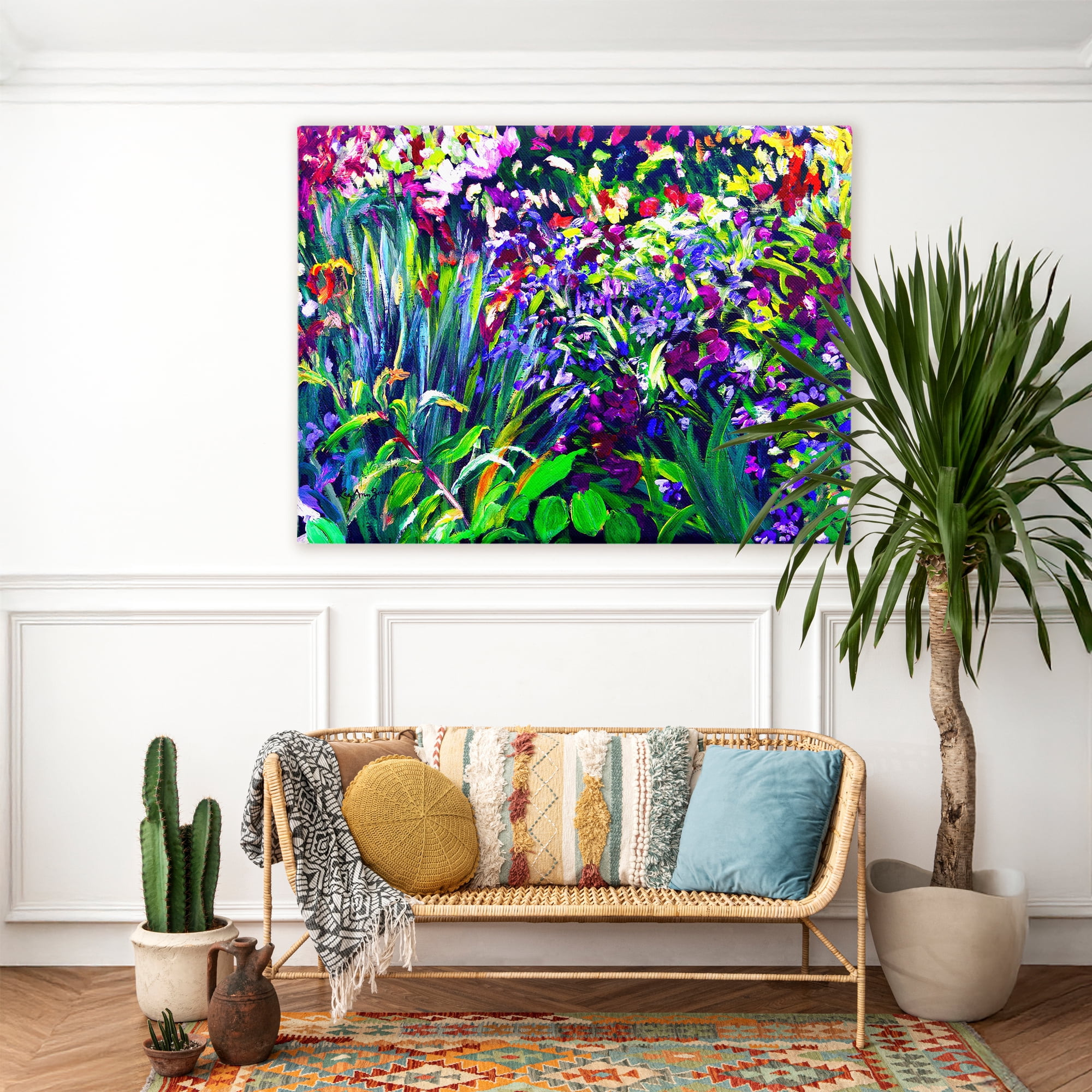 Stupell Industries Vibrant Confetti Garden Canvas Wall Art, design by Lee Ann Zirbes