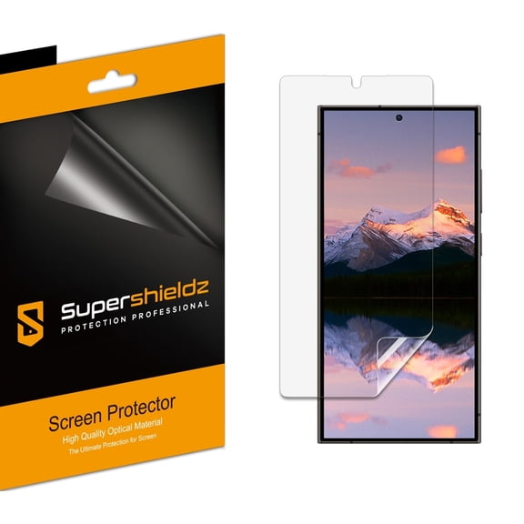 (3 Pack) Supershieldz Designed for Samsung Galaxy S25 Ultra Screen Protector, High Definition Clear Shield (PET)