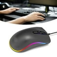 thumbnail image 1 of Gaming Mouse, Ergonomic Design Wired Mechanical Mouse Accurate Control RGB Backlit  for Office for Home for Dorm, 1 of 8