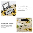thumbnail image 5 of Easygdp Gnomes Bees And Sunflowers Print Elastic and Washable Suitcase Protective Cover with Hidden Zipper Fits 18-32 inch Luggage -Small, 5 of 9