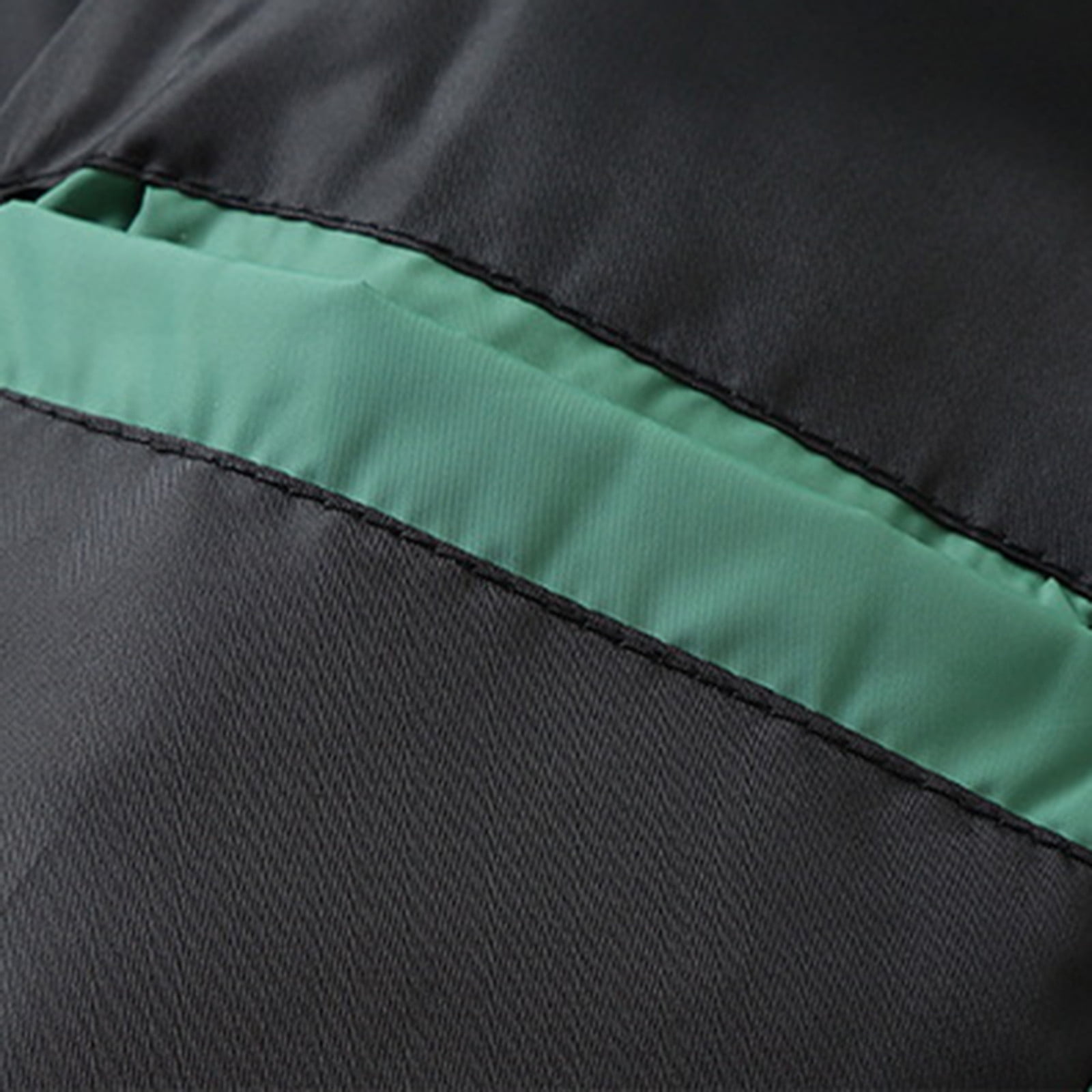 Dagegui Mens Zip Up Vest Puffer Warm Winter Sleeveless Jackets Fall Pockets Coats Lightweight Outdoor Running Hiking Travel Vests with Detachable Hood Green XXXXL
