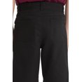 thumbnail image 3 of Real School Uniforms Big Kid 5-Pocket Stretch City Shorts 62012AZ, 8, Black, 3 of 6