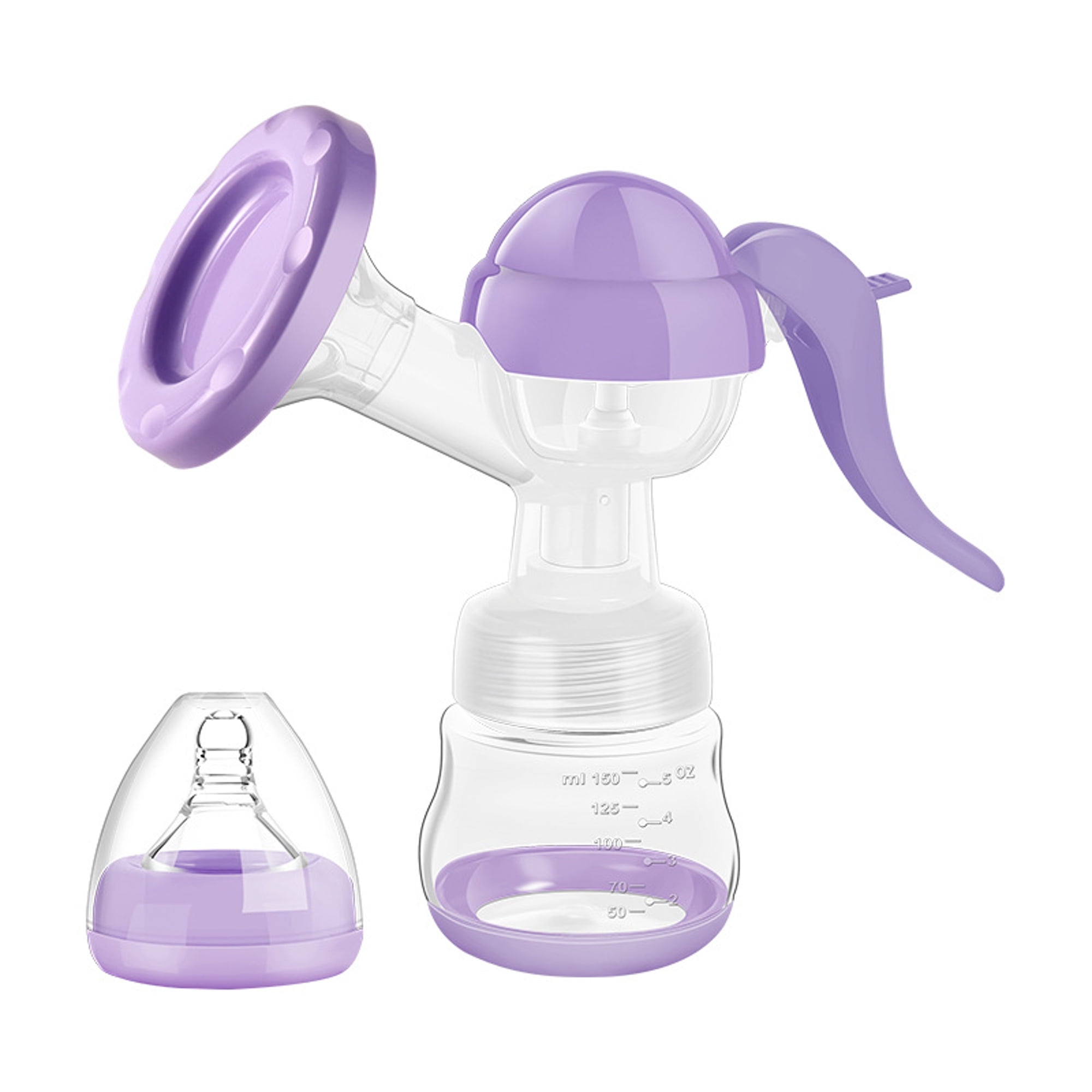 XIRQI 2026 New Manual Pump,Hand Pump for Breastfeeding for Moms,Nursing,Portable Use,On-The-Go,Easy Milk Expression.