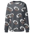 thumbnail image 4 of WILLBEST essentials Hoodies Nouveau Pull à Col Rond Imprimé pour Femmes, Manches Longues de Rue, Hoodies Hoties, 4 of 4
