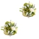 thumbnail image 3 of Ramo de flores artificiales Yuarrent para boda evento decoración Verde 2piezas, 3 of 6
